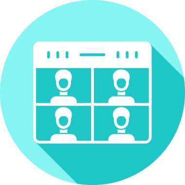 seo modern simgesinin vektör illüstrasyonu