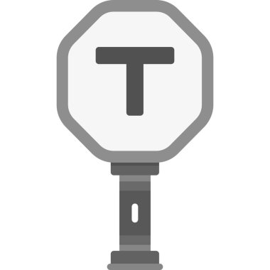 trafik işareti vektör simgesi