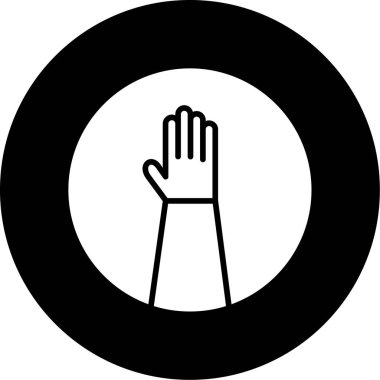 Kolayca değiştirebilen veya düzenleyebilen vektör simgesini durdur