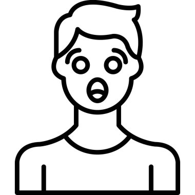 avatar boy simge vektör illüstrasyon