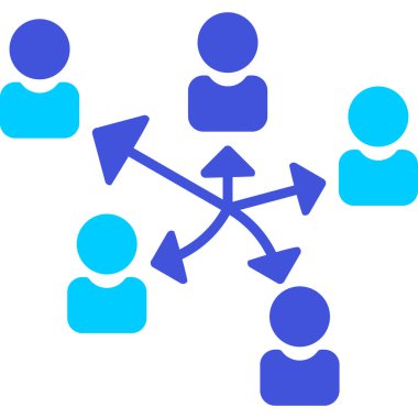 Düz Vektör Simgesini Paylaş