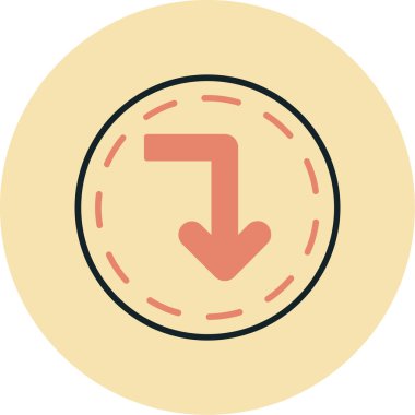 Ok. Web simgesi basit tasarım