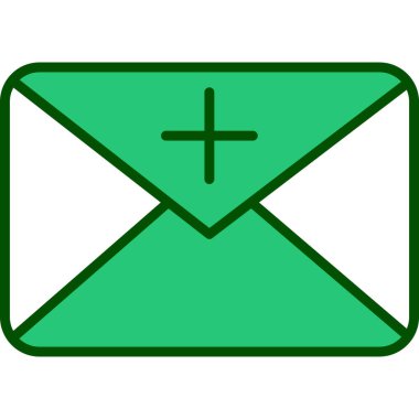 e- posta simgesi vektör illüstrasyonu