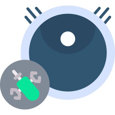 Göz. Web simgesi basit illüstrasyon