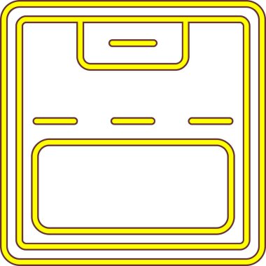 Modern bir bilgisayarın vektör illüstrasyonu