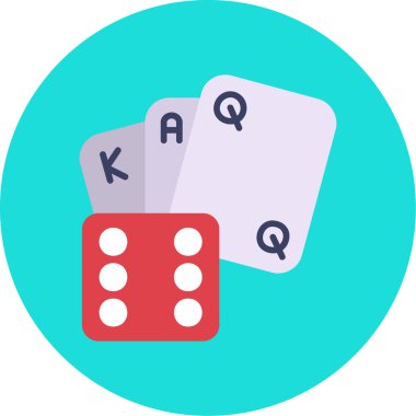 Oyun. Web simgesi basit illüstrasyon