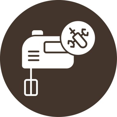 Bir kahve makinesinin vektör çizimi