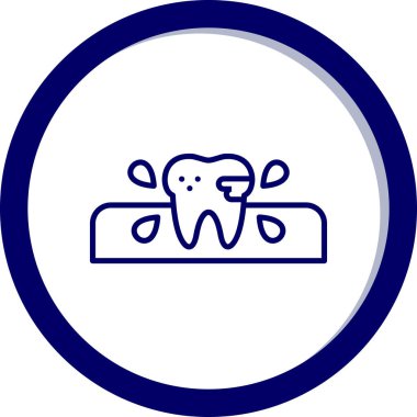 Köpek. Web simgesi basit illüstrasyon