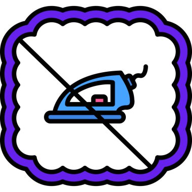 Fırça simgesi temizleme rengi ana hatları vektörü