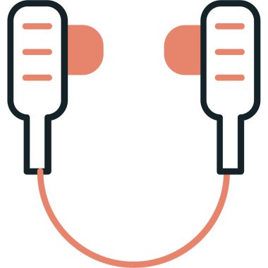 Kablo. Web simgesi basit illüstrasyon