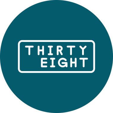 modern basit simge düğmesi