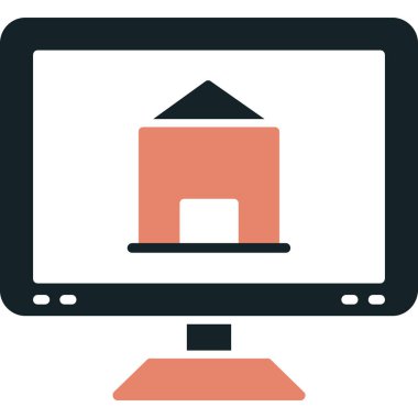 bilgisayar simgesi vektör illüstrasyonu