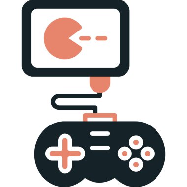 Oyun çubuğu simgesi. Basit tasarım