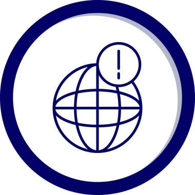 genel ağ simgesi çizimi