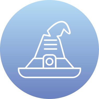 Tek bir simgenin vektör illüstrasyonu