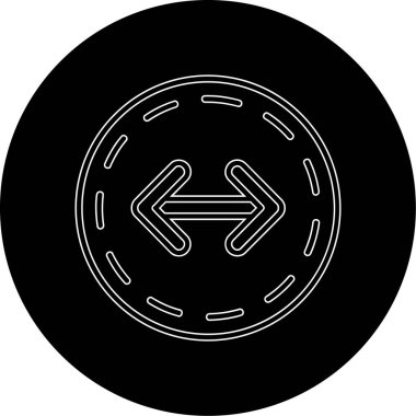 ok simgesi vektör illüstrasyonu