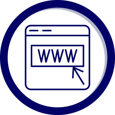 Web tasarım ikonu vektör illüstrasyonu