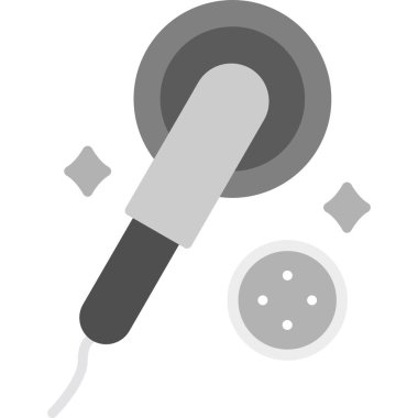 Bir iğne simgesinin vektör illüstrasyonu