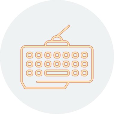 Modern simgenin vektör illüstrasyonu