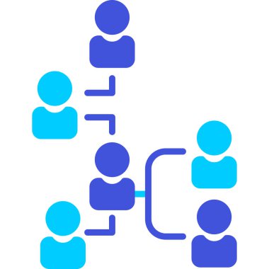 ağ bağlantısı. Basit resimleme