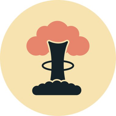 Bomba. Web simgesi basit illüstrasyon