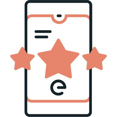 mobil uygulama simgesi vektör illüstrasyonu