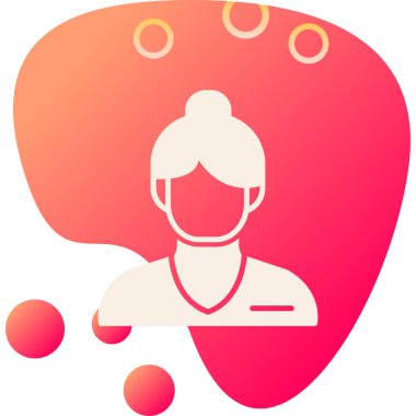 avatar. Web simgesi basit tasarım