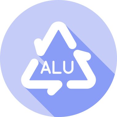 Bir işaretin modern simgesinin vektör illüstrasyonu