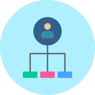 şebeke. Web simgesi basit illüstrasyon