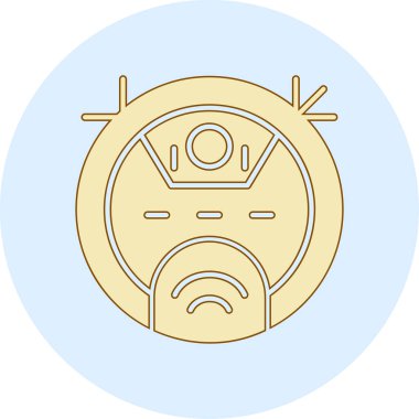 Direksiyon simidi. Web simgesi vektör illüstrasyonu