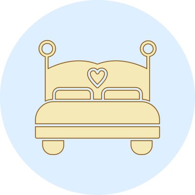 Kanepe ikonu. özet vektör illüstrasyonu