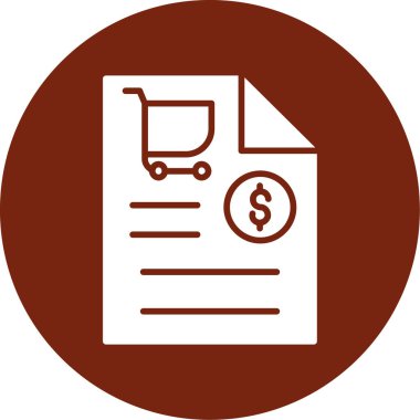 Alışveriş poşeti ikon vektör illüstrasyonu