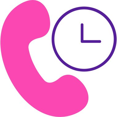 - Telefon. Web simgesi basit illüstrasyon