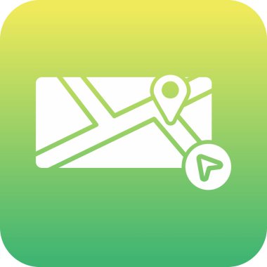 Harita işaretleyici simgesi. vektör illüstrasyonu