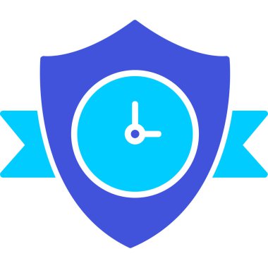 kalkan ikon vektör illüstrasyonu