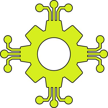 Teçhizat Web simgesi basit illüstrasyon