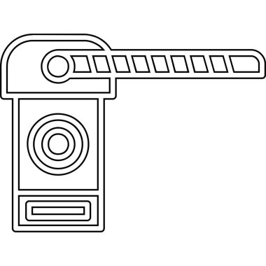 elektrik kamera simgesi, özet biçimi