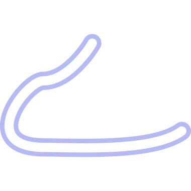 Çizgi film simgesinin vektör çizimi