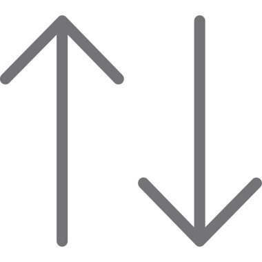 Geri ince çizgi vektör simge açmak