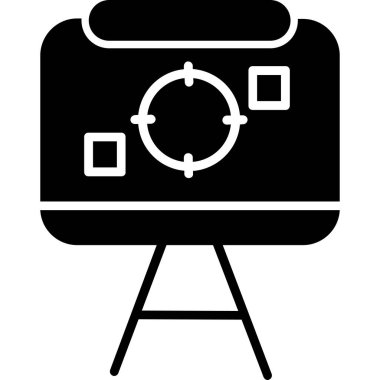 fotoğrafçılık simgesi, vektör illüstrasyonu