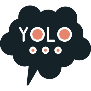 Konuşma balonu vektör çizimi