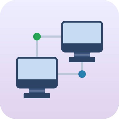 ağ paylaşım simgesi çizimi