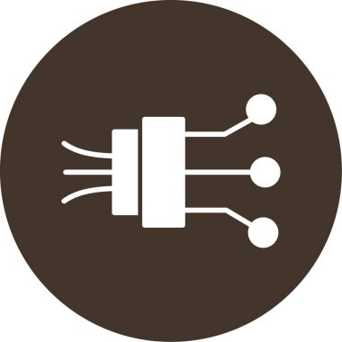 Modern b 'nin vektör illüstrasyonu eksik simgesi