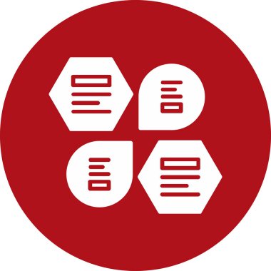 Dosya simgesinin vektör illüstrasyonu