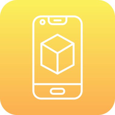 mobil simge vektör illüstrasyonu