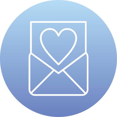 zarf simgesi vektör illüstrasyonu