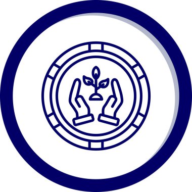 Bir adam ve maskenin vektör çizimi