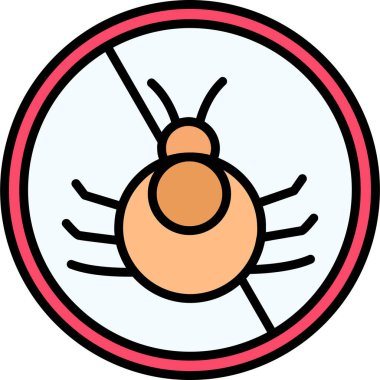 Paskalya yumurtası ikonu vektör çizimi