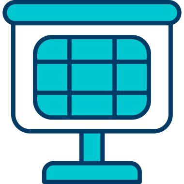 seo modern simgesinin vektör illüstrasyonu