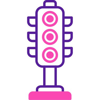 araba simgesi vektör illüstrasyonu